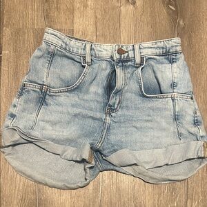 BDG Light Blue Jean Shorts